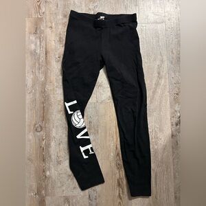 Girls Vollyball Leggings hoodie set